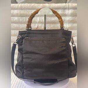 Gucci Bamboo Handles Bag with Shoulder Strap
